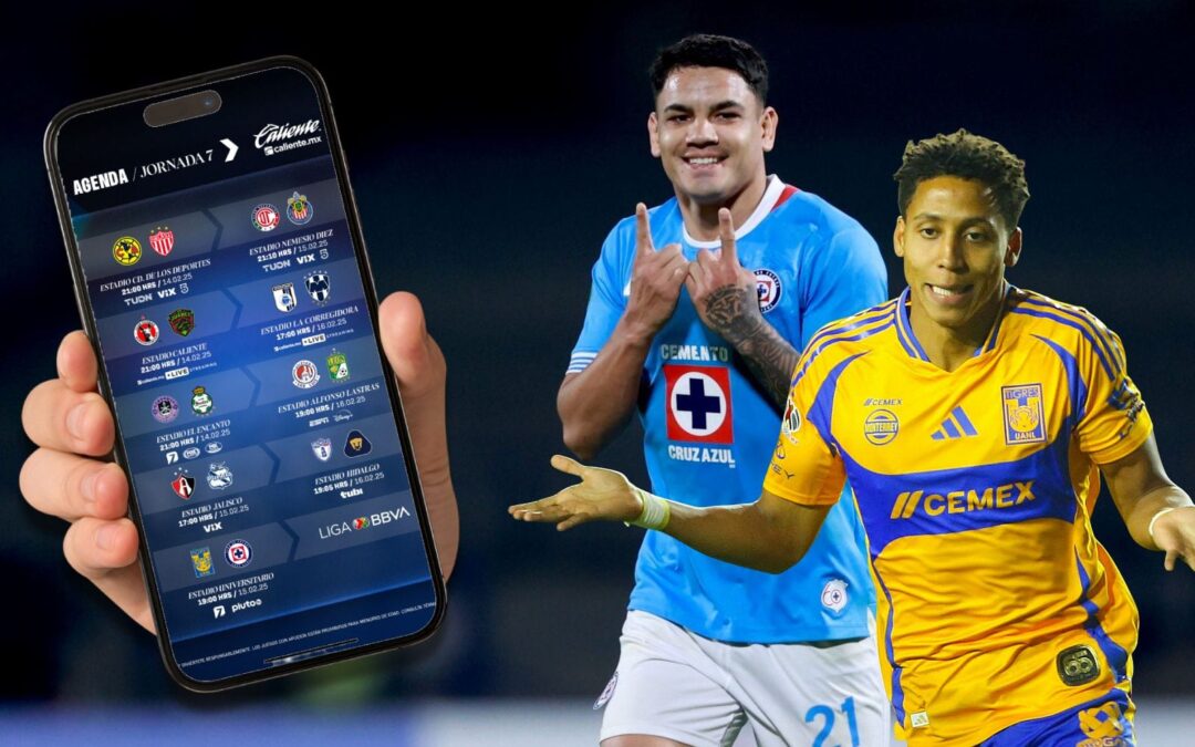 Jornada 7 de la Liga MX: ¿Quién juega HOY 15 de febrero y dónde ver EN VIVO el Clausura 2025?