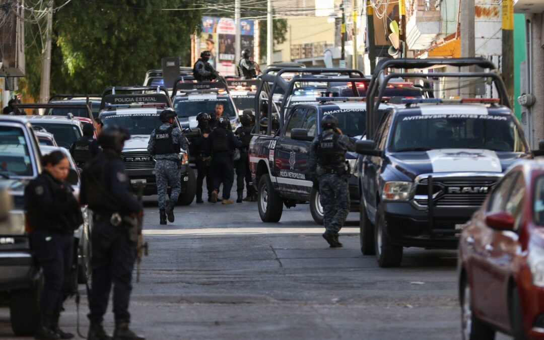 Violencia en Zacatecas: En enfrentamiento armado, tres policías son heridos